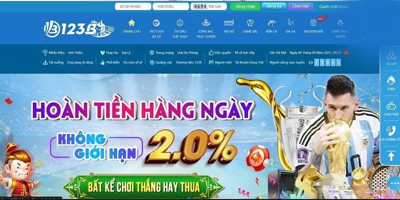 Giới Thiệu 123B - Sân Chơi Cá Cược Uy Tín Hot Nhất Năm 2025 2 Nhiều ưu đãi hấp dẫn tại nền tảng